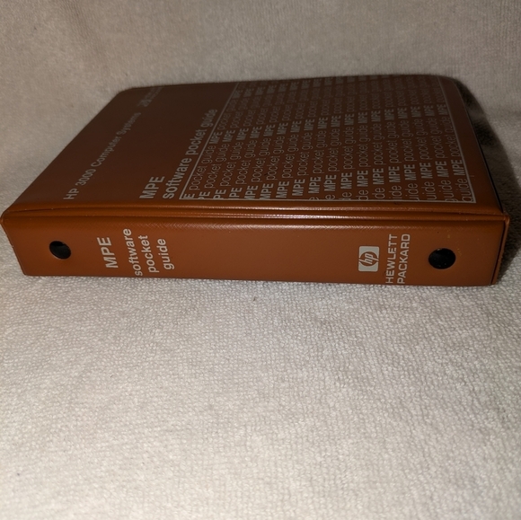 HP Brown Software Pocket Guide - Picture 3 of 8